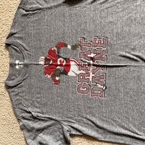 Wisconsin Ron Dayne American Eagle/Tailgate T-Shirt size XXL